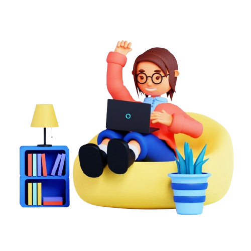 Commerciante al computer